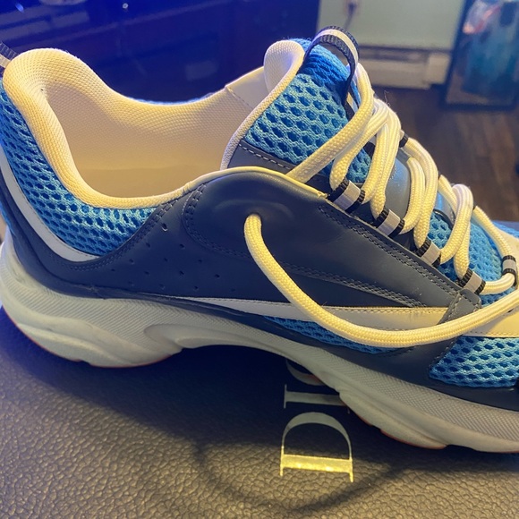 Christian Dior Men sneaker Size 45 Multi color (yellow,blue,grey) - Picture 2 of 7